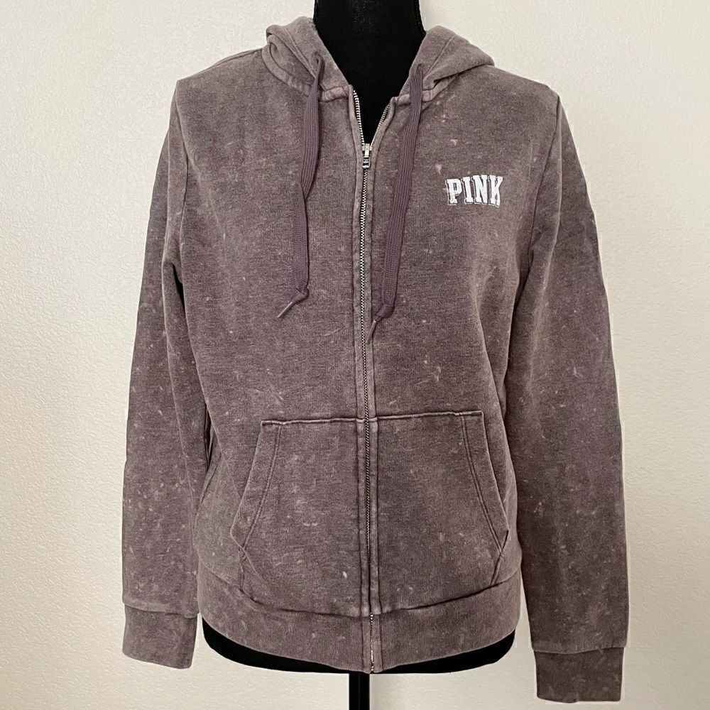 NWT Victoria’s Secret PINK Lounge Perfect Full-Zip Hoodie